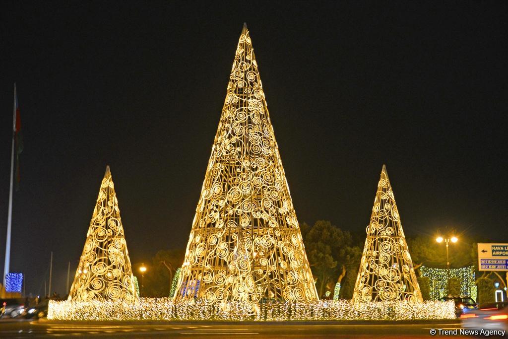 Bakının bayram gecələri - FOTOSESSİYA
