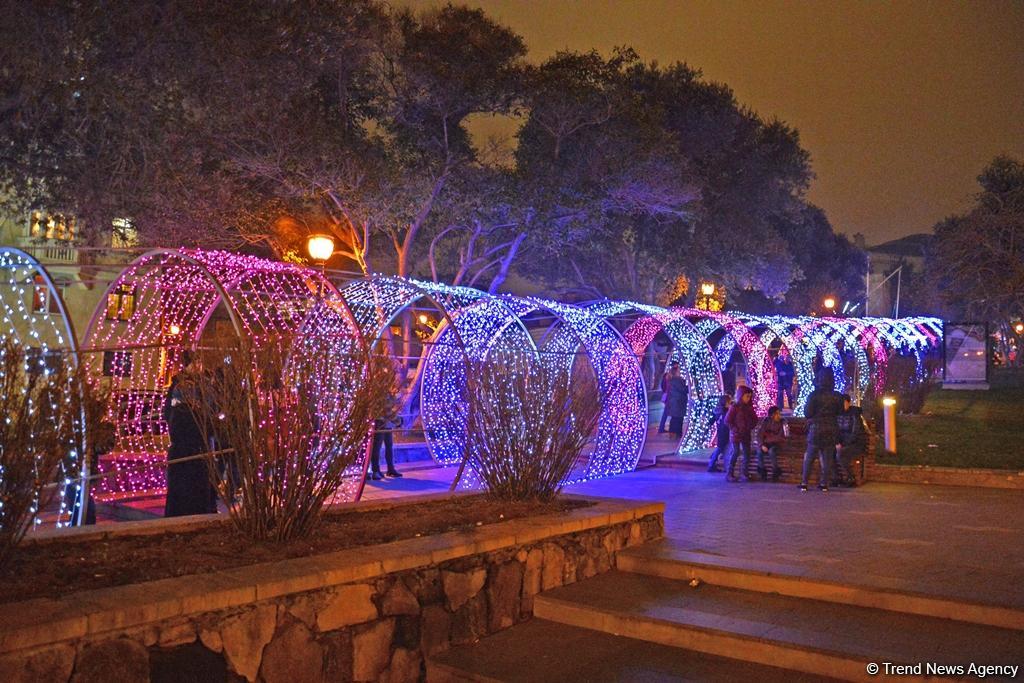 Bakının bayram gecələri - FOTOSESSİYA