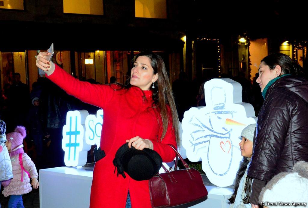 Bakının bayram gecələri - FOTOSESSİYA