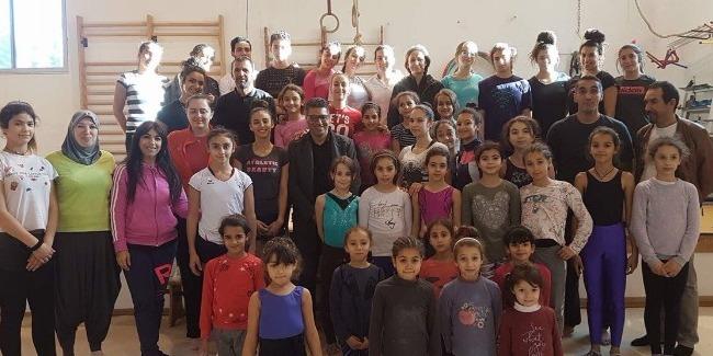 Azərbaycan məşqçisi və gimnastı Əlcəzairdə master-klas keçir
