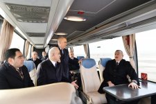 Prezident İlham Əliyev Bakı Beynəlxalq Dəniz Ticarət Limanı kompleksində RO-RO terminalının açılışında iştirak edib (FOTO) (YENİLƏNİB)