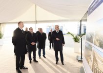 Prezident İlham Əliyev Bakı Beynəlxalq Dəniz Ticarət Limanı kompleksində RO-RO terminalının açılışında iştirak edib (FOTO) (YENİLƏNİB)