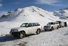 Qubada alpinistlərin axtarışı üzrə əməliyyat tədbirlərini əks etdirən - FOTO/VİDEO