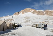Qubada alpinistlərin axtarışı üzrə əməliyyat tədbirlərini əks etdirən - FOTO/VİDEO