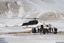 Qubada alpinistlərin axtarışı üzrə əməliyyat tədbirlərini əks etdirən - FOTO/VİDEO