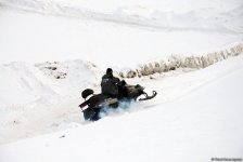 Qubada alpinistlərin axtarışı üzrə əməliyyat tədbirlərini əks etdirən - FOTO/VİDEO