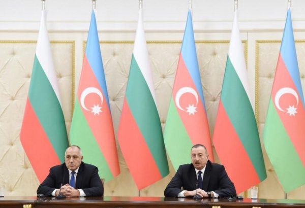 Azərbaycan Prezidenti və Bolqarıstanın Baş naziri mətbuata bəyanatlarla çıxış ediblər (FOTO) (YENİLƏNİB)