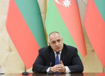 Azərbaycan Prezidenti və Bolqarıstanın Baş naziri mətbuata bəyanatlarla çıxış ediblər (FOTO) (YENİLƏNİB)