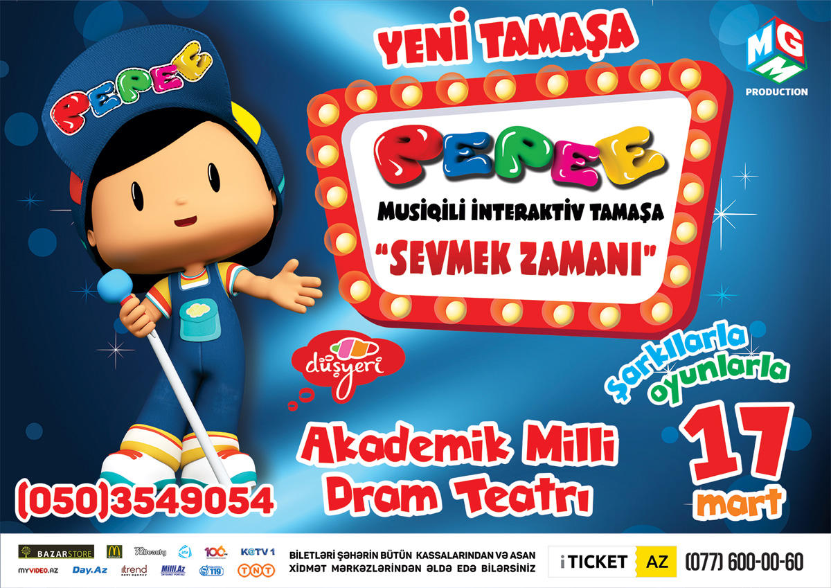 Bakıda musiqili interaktiv yeni tamaşa göstəriləcək (FOTO)