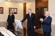 Prezident İlham Əliyev Bakı Paylayıcı Şəbəkəsinin yeni inzibati binasının və yarımstansiyalarının açılışında iştirak edib (FOTO) (YENİLƏNİB)