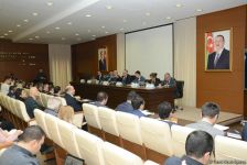 Korrupsiyaya qarşı Mübarizə Baş İdarəsi 2017-ci il ərzində görülmüş işlərə dair hesabatla çıxış edib (FOTO)