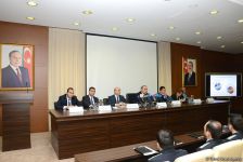 Korrupsiyaya qarşı Mübarizə Baş İdarəsi 2017-ci il ərzində görülmüş işlərə dair hesabatla çıxış edib (FOTO)