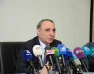 Korrupsiyaya qarşı Mübarizə Baş İdarəsi 2017-ci il ərzində görülmüş işlərə dair hesabatla çıxış edib (FOTO)
