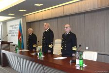 Dövlət Dəniz Agentliyində 20 Yanvar faciəsinin 28-ci ildönümü ilə bağlı mərasim keçirilib (FOTO)