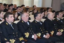 Dövlət Dəniz Agentliyində 20 Yanvar faciəsinin 28-ci ildönümü ilə bağlı mərasim keçirilib (FOTO)