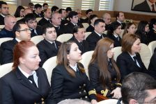 Dövlət Dəniz Agentliyində 20 Yanvar faciəsinin 28-ci ildönümü ilə bağlı mərasim keçirilib (FOTO)
