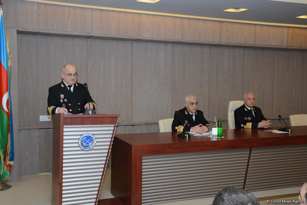 Dövlət Dəniz Agentliyində 20 Yanvar faciəsinin 28-ci ildönümü ilə bağlı mərasim keçirilib (FOTO)
