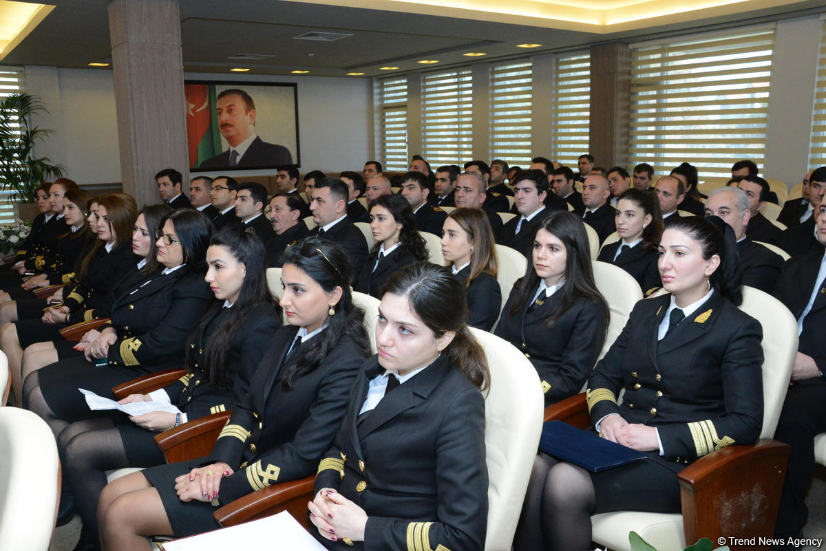 Dövlət Dəniz Agentliyində 20 Yanvar faciəsinin 28-ci ildönümü ilə bağlı mərasim keçirilib (FOTO)