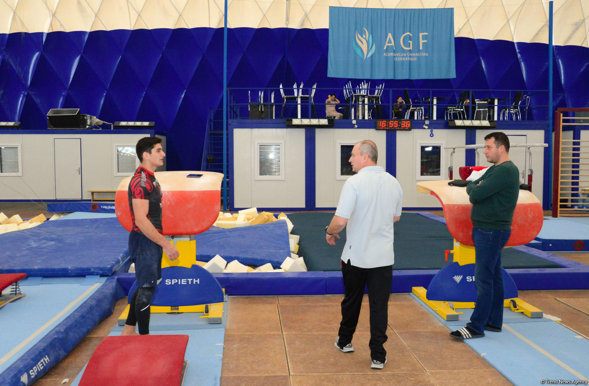 Olimpiya çempionunun məşqçisi: Gənc azərbaycanlı gimnastların yaxşı hazırlıqları var (FOTO)