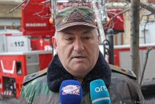 FHN: "Azneft"də yaşayış binasında baş verən yanğın söndürülüb (YENİLƏNİB 2) (FOTO)