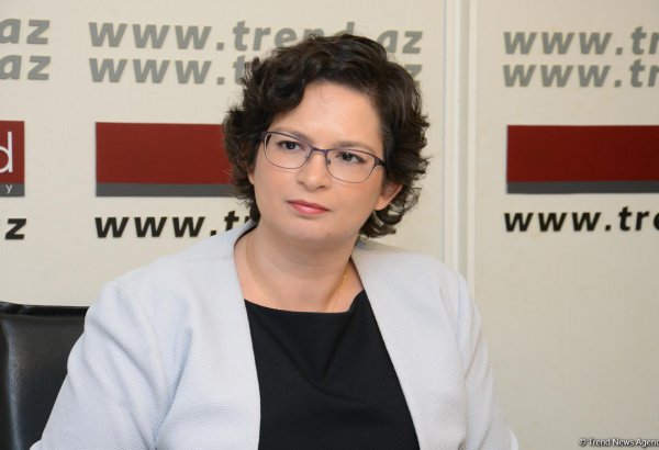 İsrailin Azərbaycandakı səfirinin müavini TREND İnformasiya Agentliyində olub (FOTO)