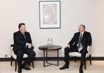 Prezident İlham Əliyev “Chevron” şirkətinin vitse-prezidenti ilə görüşüb (FOTO)
