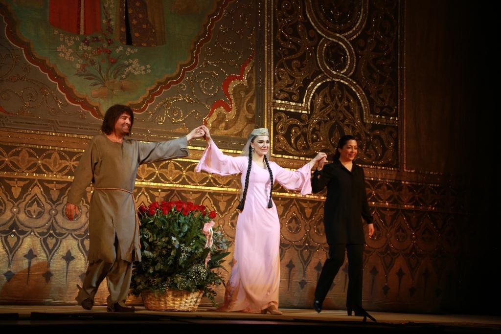 Üzeyir Hacıbəylinin "Leyli və Məcnun" operasının növbəti tamaşası keçirilib (FOTO)