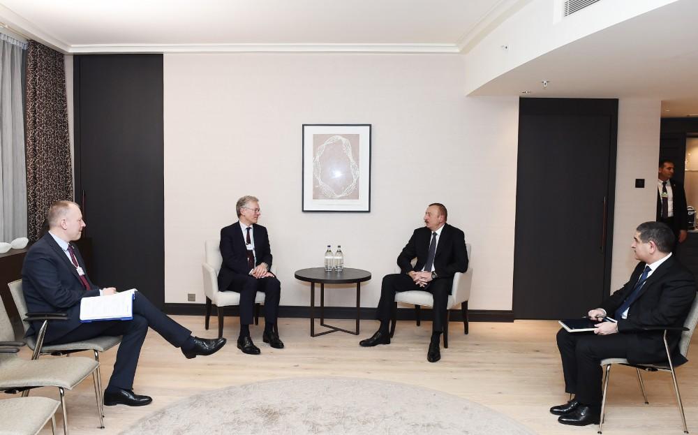 Prezident İlham Əliyev “Royal Phillips” şirkətinin baş icraçı direktoru ilə görüşüb