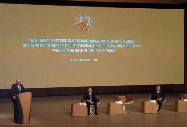 Regionların inkişafı üzrə Dövlət Proqramı çərçivəsində yatırılan sərmayələrin həcmi açıqlanıb (YENİLƏNİB)