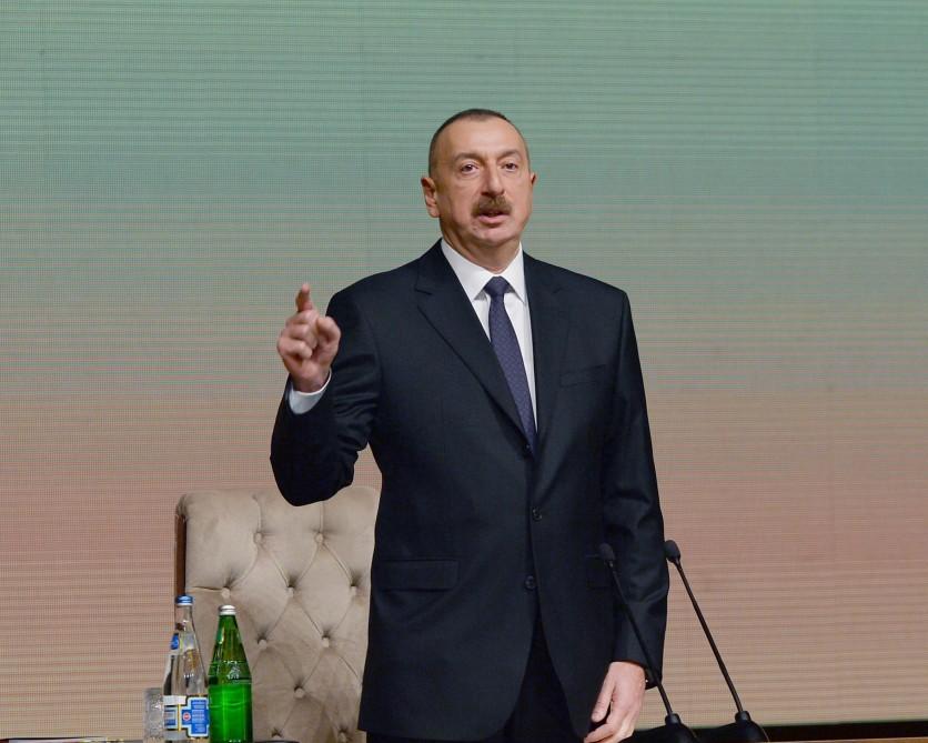 Prezident İlham Əliyev: Daim irəli baxmalı və növbəti illərdə görüləcək işlərlə bağlı fəaliyyətimizi düzgün qurmalıyıq