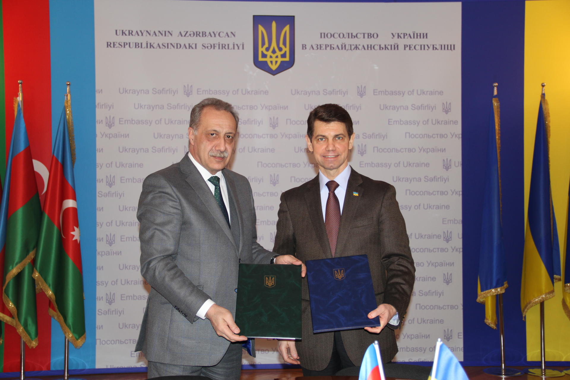 Bilik Fondu ilə Ukraynanın Azərbaycandakı səfirliyi arasında memorandum imzalanıb (FOTO)
