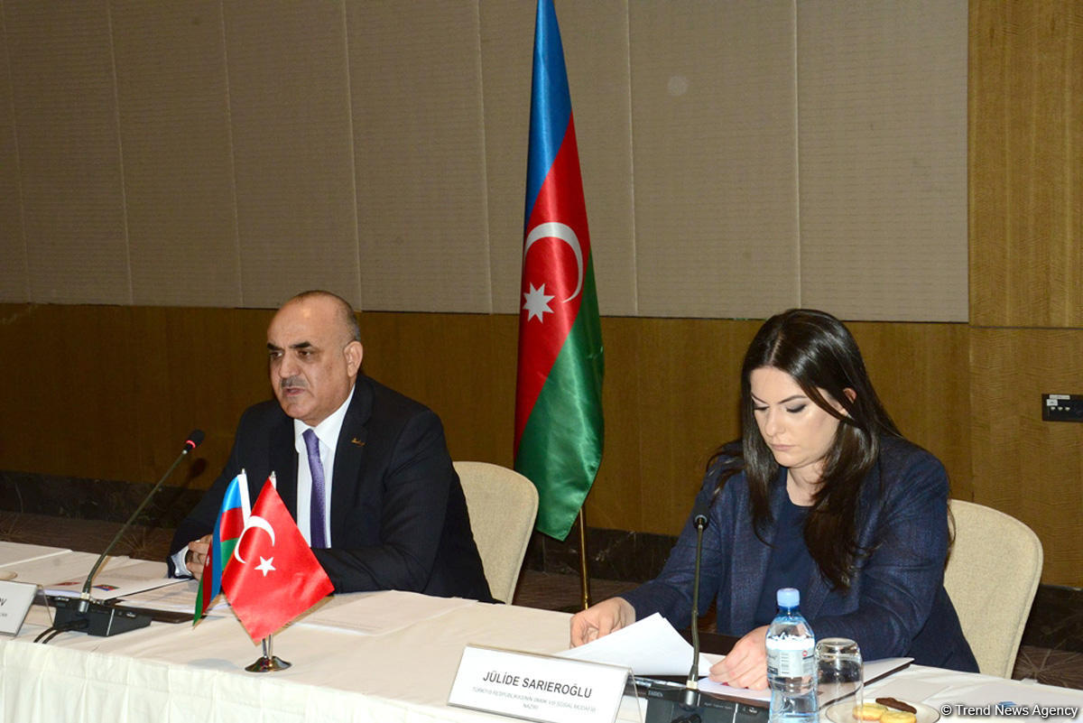 Azərbaycan və Türkiyə sosial müdafiə sahəsində əməkdaşlığı gücləndirir - SƏNƏD imzalandı (FOTO) (YENİLƏNİB)