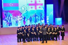 Dünya xalqlarının rəqslərindən ibarət konsert keçirilib (FOTO)