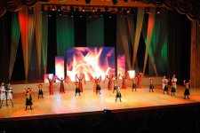 Dünya xalqlarının rəqslərindən ibarət konsert keçirilib (FOTO)