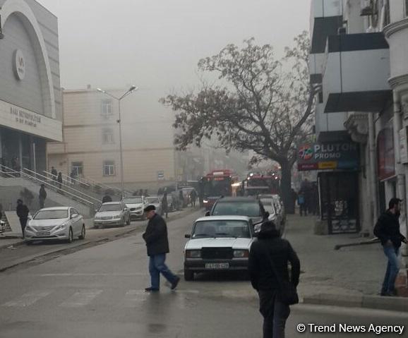 Bakıda səhər saatlarında yanğın (FOTO)