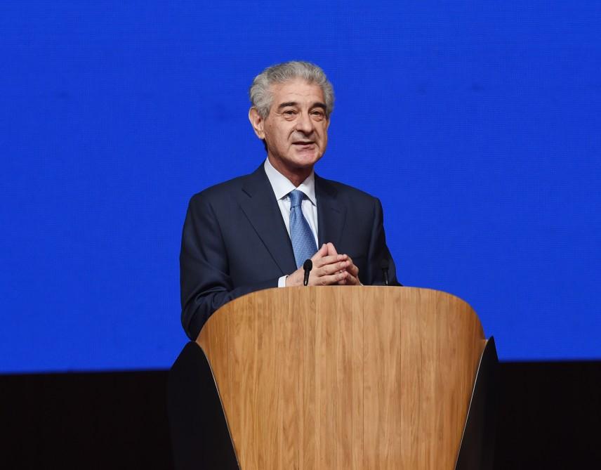 Prezident İlham Əliyev Yeni Azərbaycan Partiyasının VI qurultayında iştirak edib (YENİLƏNİB-4) (FOTO)