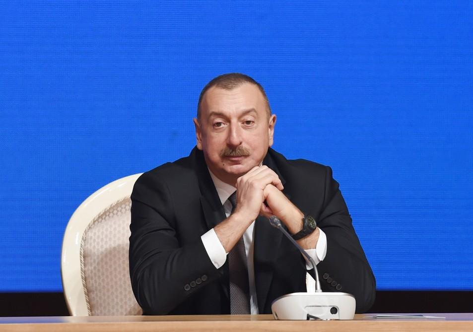 Azərbaycan Prezidenti: Bizim səylərimiz nəticəsində Ermənistan siyasi, iqtisadi, enerji, nəqliyyat dalanına çevrilib