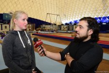 Azərbaycan gimnastı Dünya Kubokunda yaxşı nəticə göstərəcəyinə ümid edir (FOTO)