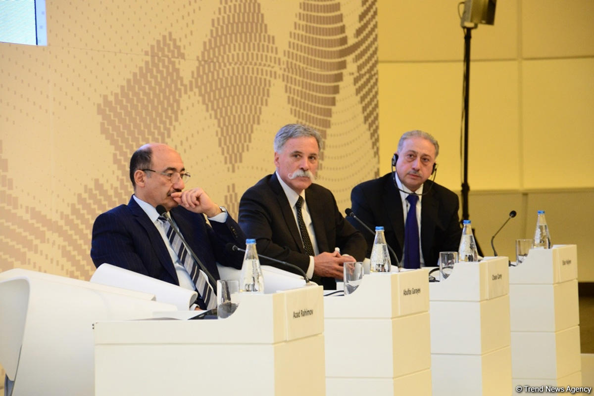 Bakıda “İrimiqyaslı idman yarışlarının keçirilməsinin ev sahibi ölkəyə faydaları-2018” mövzusunda konfrans keçirilib (FOTO)