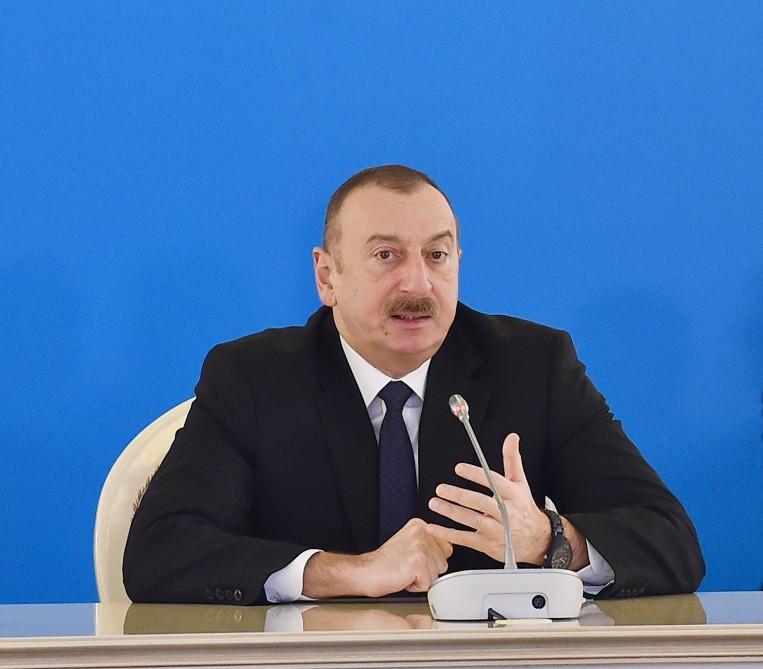 Prezident İlham Əliyev Cənub Qaz Dəhlizi Məşvərət Şurası çərçivəsində nazirlərin dördüncü iclasında iştirak edib (YENİLƏNİB 2) (FOTO)