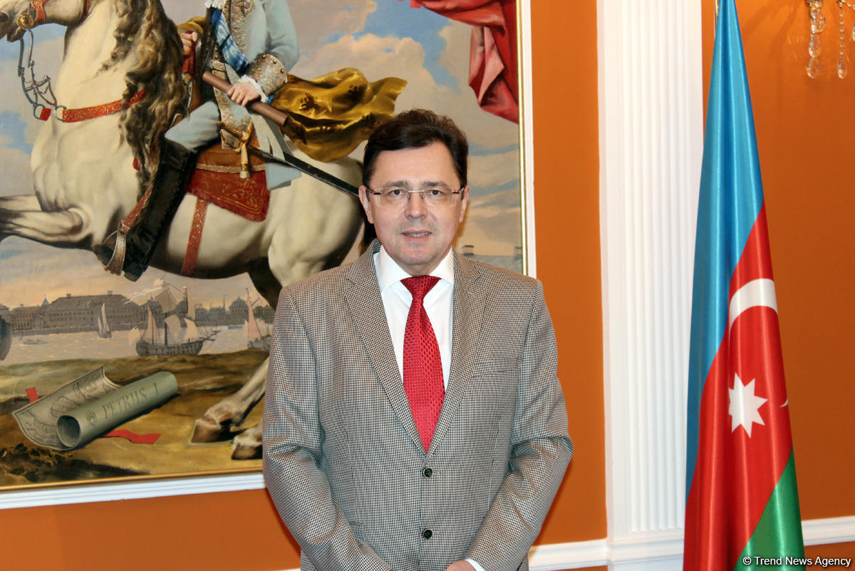 Trend İnformasiya Agentliyinin baş redaktoru Rusiya-Azərbaycan münasibətləri haqqında materialların hazırlanmasına görə diplomla təltif edilib (FOTO)