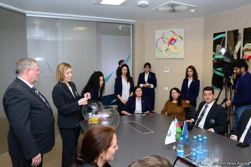Bakıda keçiriləcək batut gimnastikası üzrə Avropa çempionatı iştirakçılarının çıxış ardıcıllığı bəlli olub (FOTO)