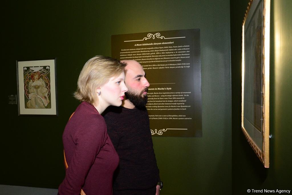Heydər Əliyev Fondunun vitse-prezidenti Leyla Əliyeva “Alfons Muxa: gözəllik axtarışında” sərgisinin açılışında iştirak edib (FOTO)