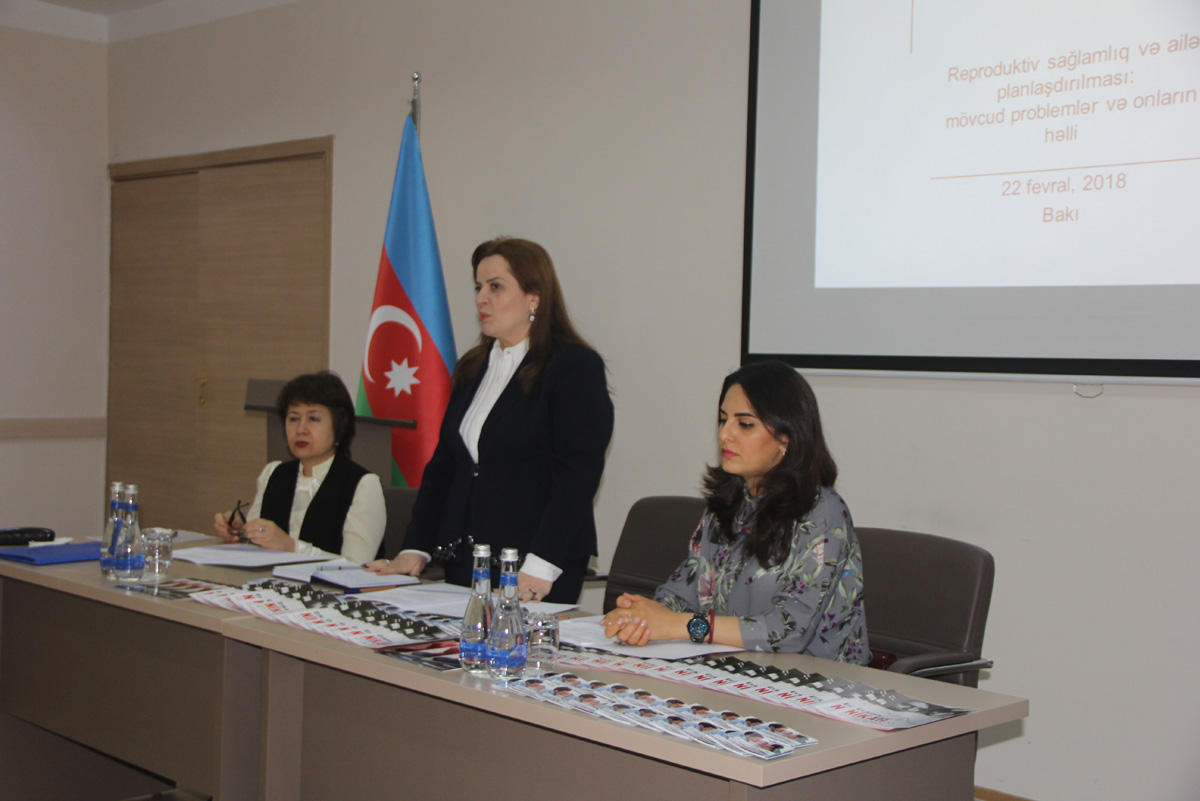 Gənclər reproduktiv sağlamlıq və ailə planlaşdırılması ilə bağlı maarifləndirilib (FOTO)