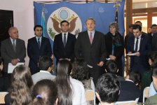 Robert Sekuta: ABŞ səfirliyinin vəzifəsi Azərbaycanda gələcək nəslə dəstək verməkdir (YENİLƏNİB) (FOTO)