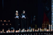 Xocalı soyqırımının ildönümünə həsr olunmuş "Qarabağın səsi" adlı rəsm sərgisi və ədəbi-bədii tədbir keçirilib (FOTO)