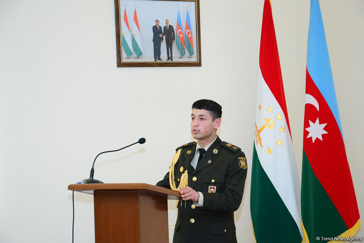 Bakıda Tacikistan Silahlı Qüvvələrinin yaranmasının 25-ci ildönümü qeyd edilib (FOTO)