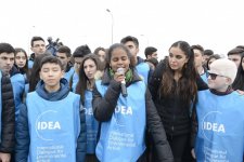Leyla Əliyeva "Xocalıya ədalət!" kampaniyası çərçivəsində ağacəkmə aksiyasında iştirak edib (FOTO)
