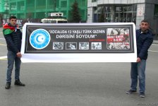 Azərbaycan ictimaiyyəti Xocalı soyqırımı qurbanlarının xatirəsini yad edir (FOTO)