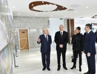 Prezident İlham Əliyev və xanımı Mehriban Əliyeva Mingəçevirdə "ASAN Həyat" kompleksinin açılışında iştirak ediblər (FOTO)
